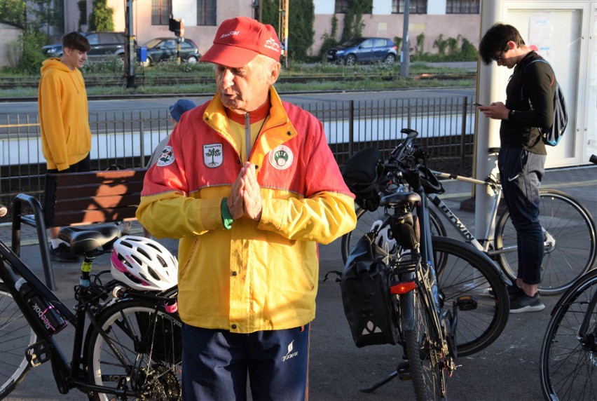 Kruszwicka Grupa Rowerowa zaprosiła turystów na wycieczkę...