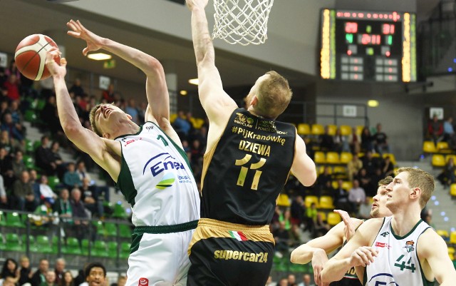 Koszykarze Eneai Zastalu BC Zielona Góra przegrali ze Śląskiem Wrocław 67:85.