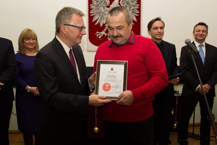 Nagrodzony Bogdan Balcerzak