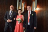Alwernia. Burmistrz Tomasz Siemek udziela ślubów, tak jak jego babcia
