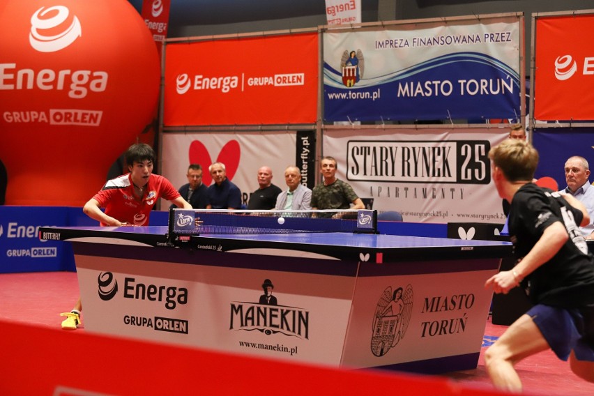 Tenisiści stołowi Energi Manekina Toruń na inaugurację...