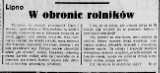 Na drodze z Lipna do Włocławka złodzieje łupią rolników! W 1936 r. alarmował tym  "Dziennik Kujawski"