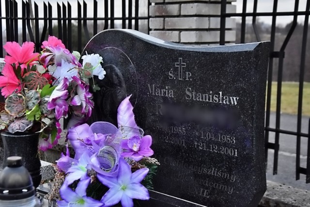 Śp. Stanisław i Maria zginęli w nocy z 20 na 21 grudnia 2001 roku. Spoczywają na cmentarzu parafialnym w Szalowej