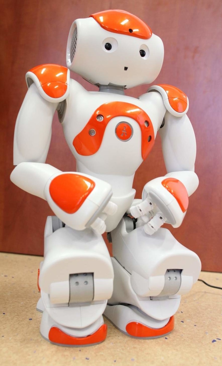 Robot humanoidalny na Politechnice Opolskiej. Przypominający...