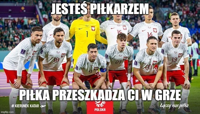 Najlepsze memy po meczu Polska - Meksyk na mundialu w...