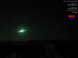 Meteor nad Łodzią. Zobacz przelot kosmicznego bolidu [WIDEO]