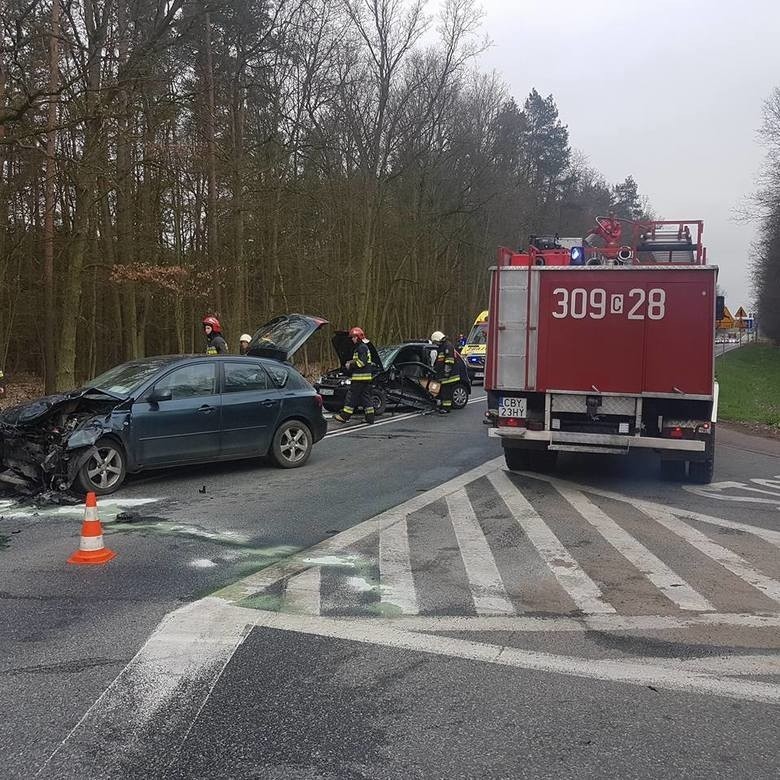 Do wypadku doszło dzisiaj rano w rejonie miejscowości...