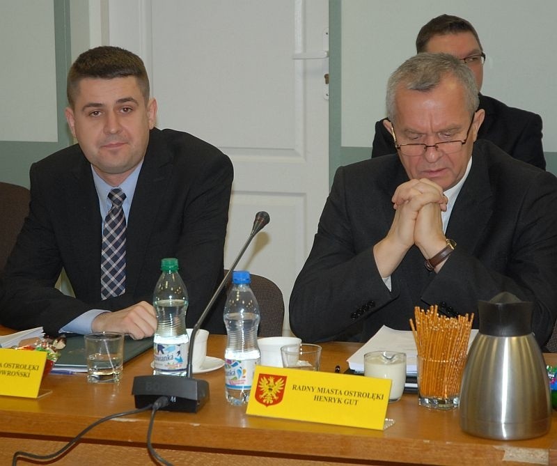 Nowe twarze w radzie miasta – Michał Skowroński (z lewej) i...