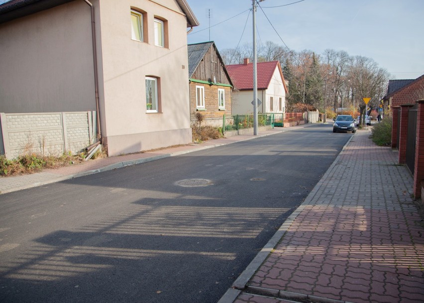 Ulica Wiejska w Przysusze jest już zmodernizowana.