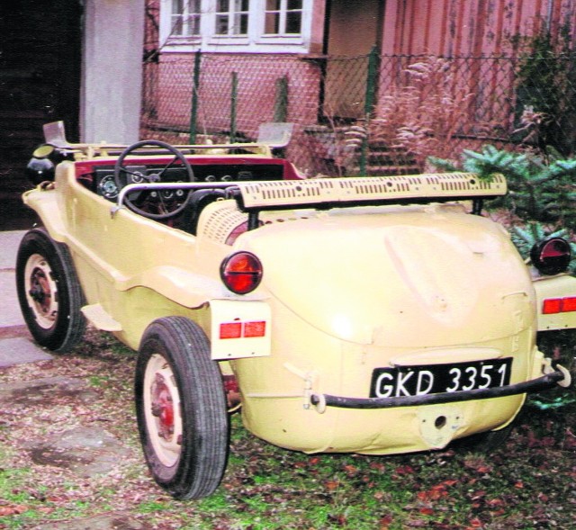 VW Schwimmwagen był jednym z najbardziej udanych pojazdów  terenowych II wojny światowej  Fot: Archiwum prywatne