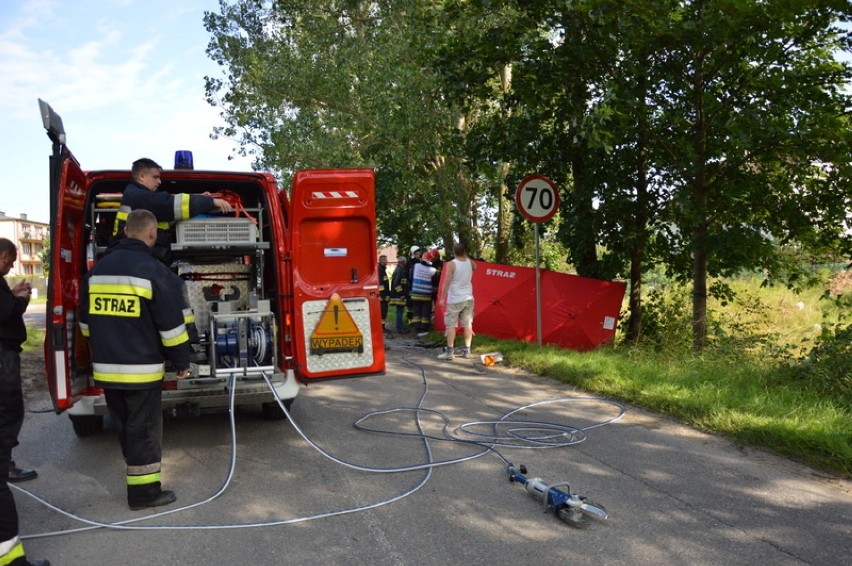 Wypadek w Mojuszu 22.07.2017