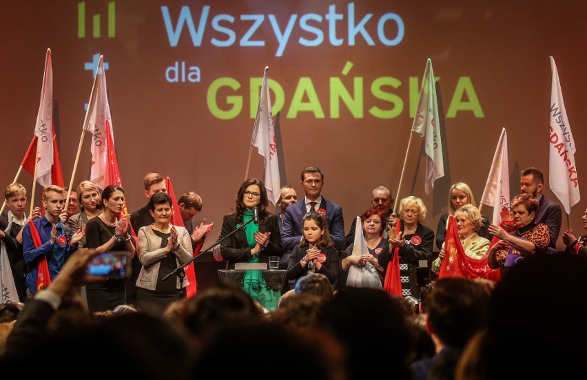 03.03.2019, wybory prezydenckie w Gdańsku. Wieczór wyborczy...