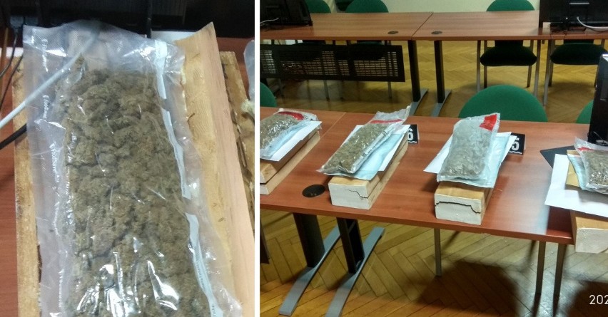 Zachodniopomorska Krajowa Administracja Skarbowa ujawniła przesyłkę, w której zamiast ubrań znaleziono marihuanę