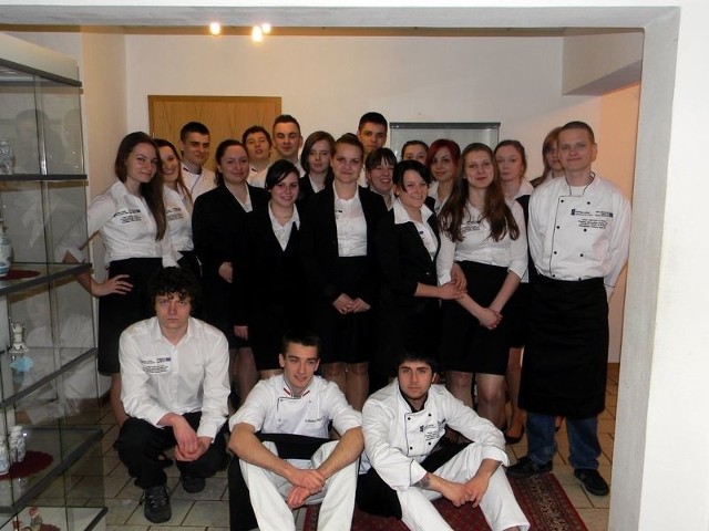 Słupscy hotelarze i kucharze podczas pobytu w Turyngii.  