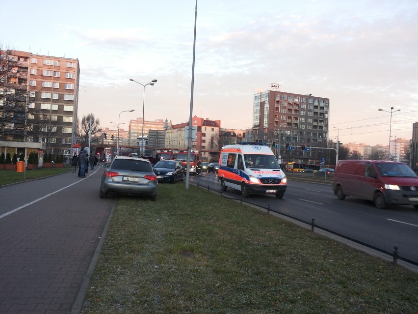 Wrocław, wypadek przy placu Jana Pawła II