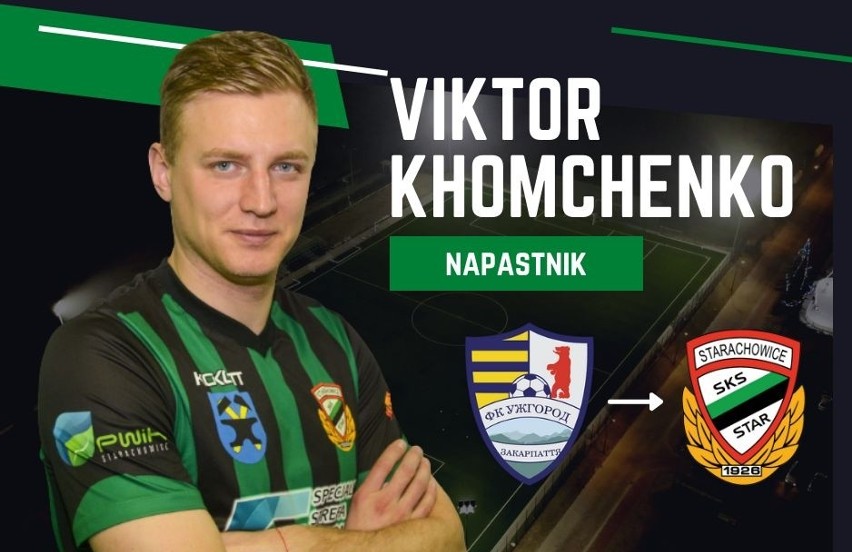 Hit transferowy w Hummel 4 lidze. Były gracz ukraińskiej ekstraklasy Wiktor Chomczenko zagra w Starze Starachowice