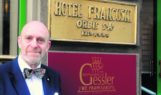 Za miesiąc z szyldu Hotelu Francuskiego zniknie marka "Orbis", pozostanie Gessler