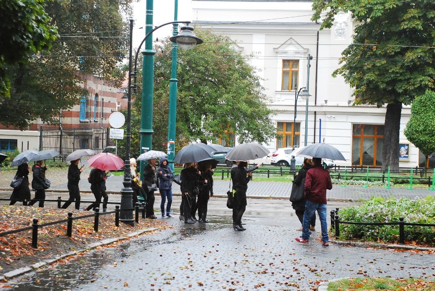 Czarny protest w Bytomiu ZDJĘCIA + WIDEO