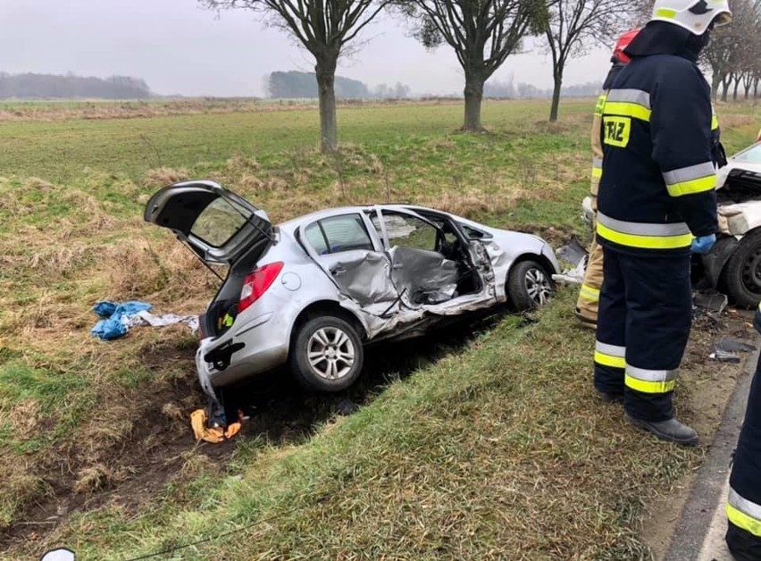 Groźny wypadek na drodze krajowej nr 5 [ZDJĘCIA]