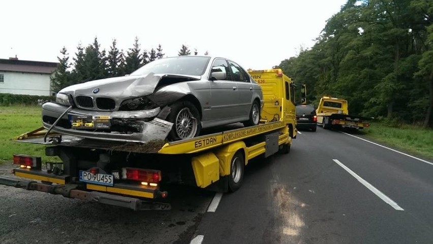 Grodzisk: Wypadek z udziałem trzech aut