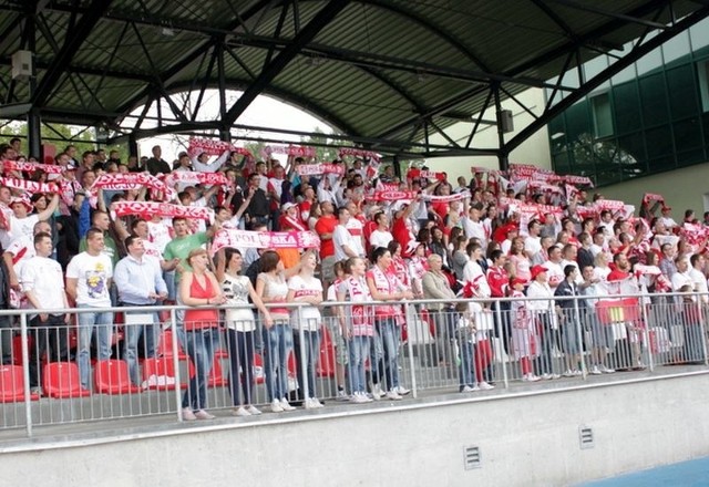 Jednodniowa strefa kibica na stadionie miejskim w Łomży podczas Euro 2012 cieszyła się dużym powodzeniem.