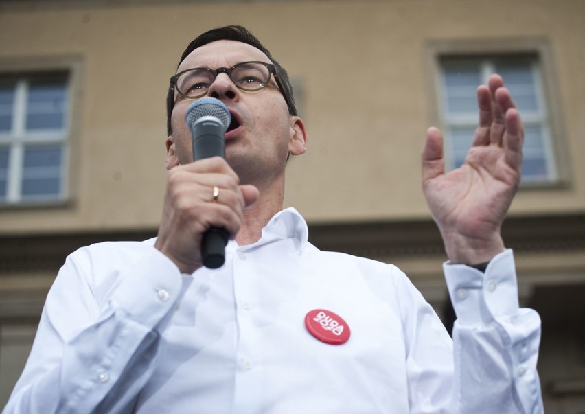 Premier Mateusz Morawiecki z wizytą w Koszalinie