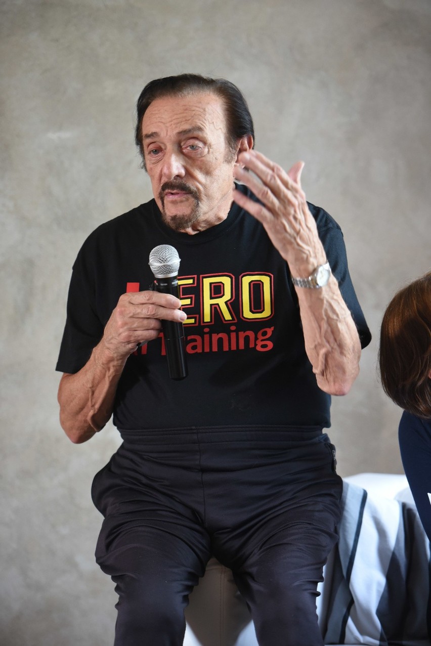 Profesor Philip Zimbardo wygłosił dziś wykład w Centrum...