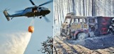 Palił się las w otulinie Puszczy Białowieskiej.Z pożarem walczyło ponad 100 strażaków