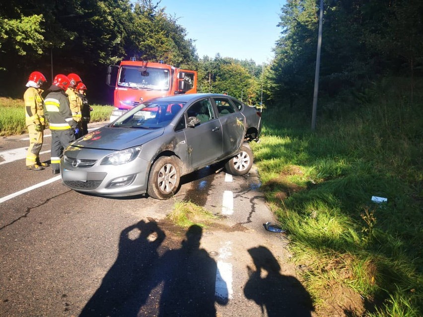 Wypadek na ul. Gdańskiej w Koszalinie