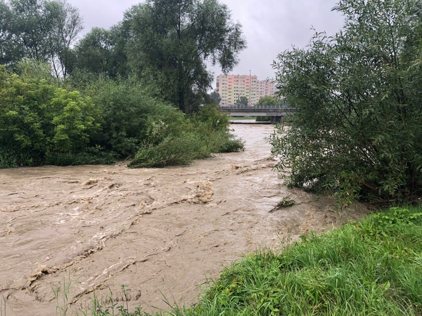 Podtopienia na Sądecczyźnie