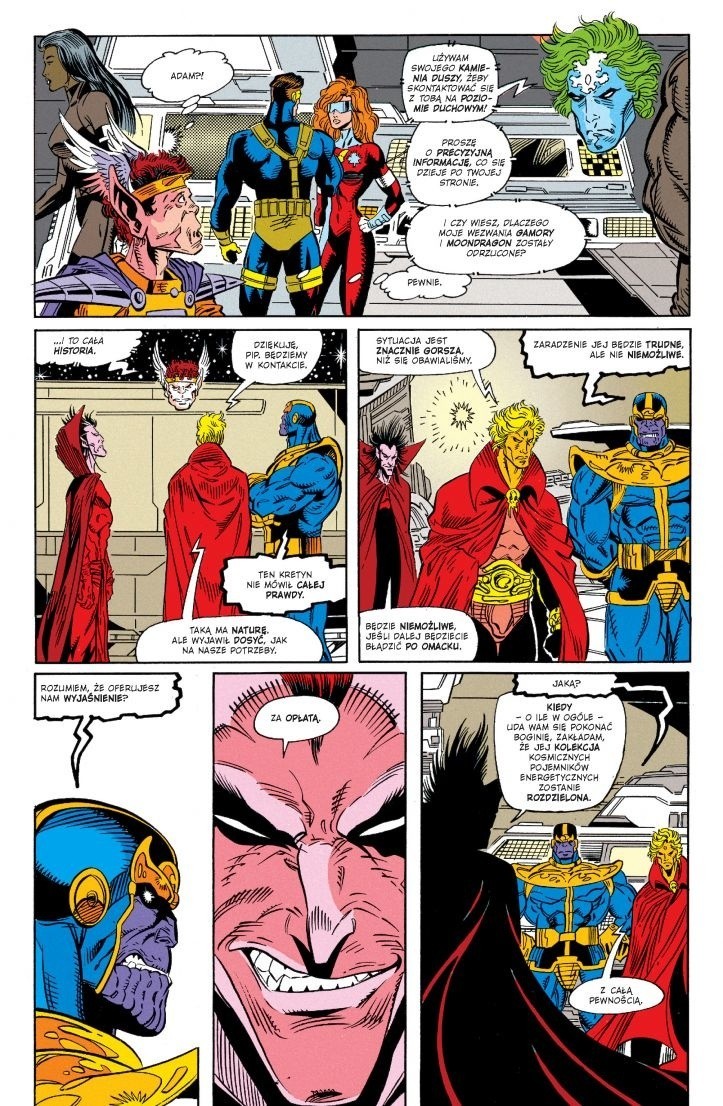 Krucjata Nieskończoności [RECENZJA] Pozycja obowiązkowa dla fanów komiksów w średnim wieku, wspominających z nostalgią lata 90. XX wieku.
