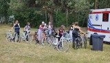 Rowerzyści z sześciu gmin zjechali na Zlot Gwiaździsty nad zalew w Domaniowie w gminie Przytyk