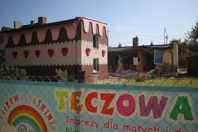 Wybuch gazu na Ślężańskiej w Poznaniu: "Tęczowa Jaskinia" zniszczona