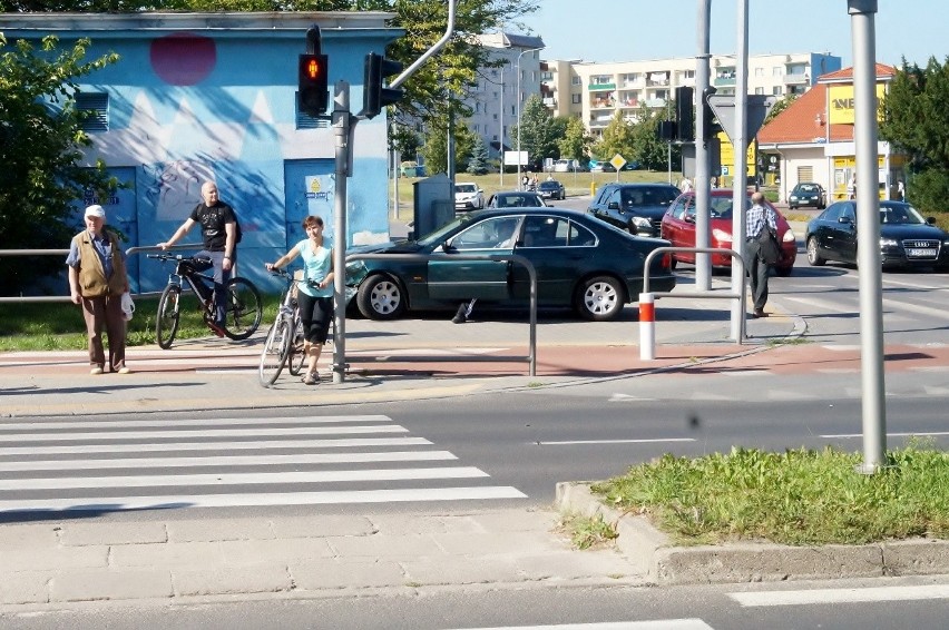 Dzisiaj (środa, 30.08), przed godz. 16., kobieta kierująca...