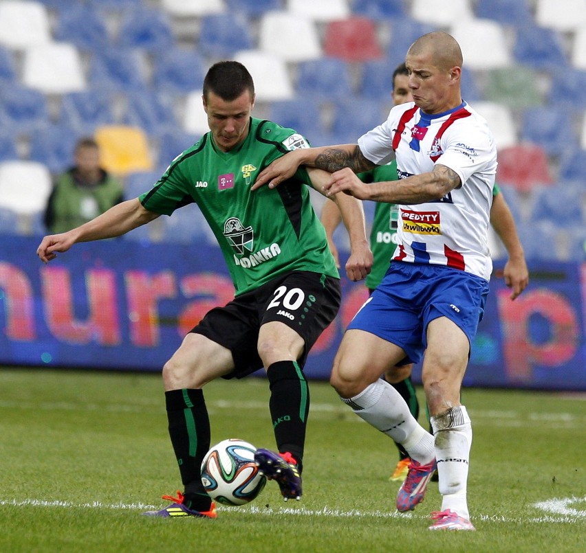 Podbeskidzie - Łęczna 1:0 Górale przerywają złą passę