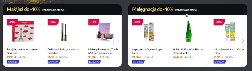 Promocja na makijaż i pielęgnację w Empiku - 40 procent...