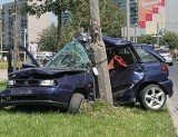 Kierowca seata zmarł w szpitalu. Jak doszło do wypadku na Chrobrego? (nowe fakty, zdjęcia)