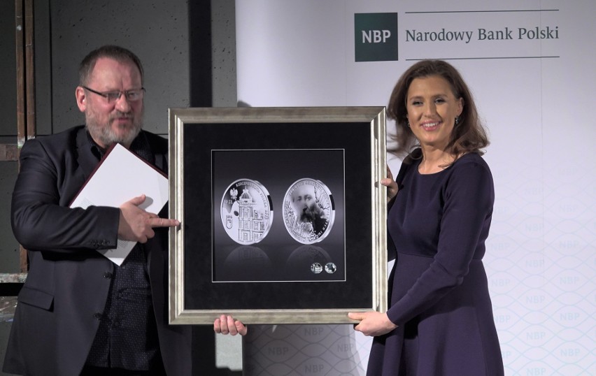 Uroczysta prezentacja monet wyemitowanych z okazji 200-lecia Akademii Sztuk Pięknych w Krakowie