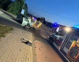 Wypadek w Mikołowie. Samochód osobowy zderzył się z tirem - mieszkaniec Rudy Śląskiej wymagał hospitalizacji