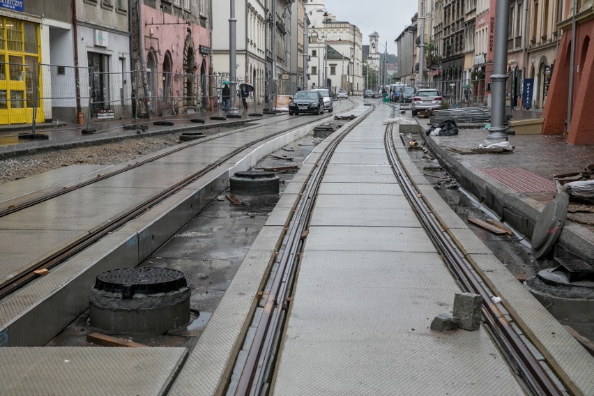 Tramwaje znów przejadą wkrótce ul. Krakowską