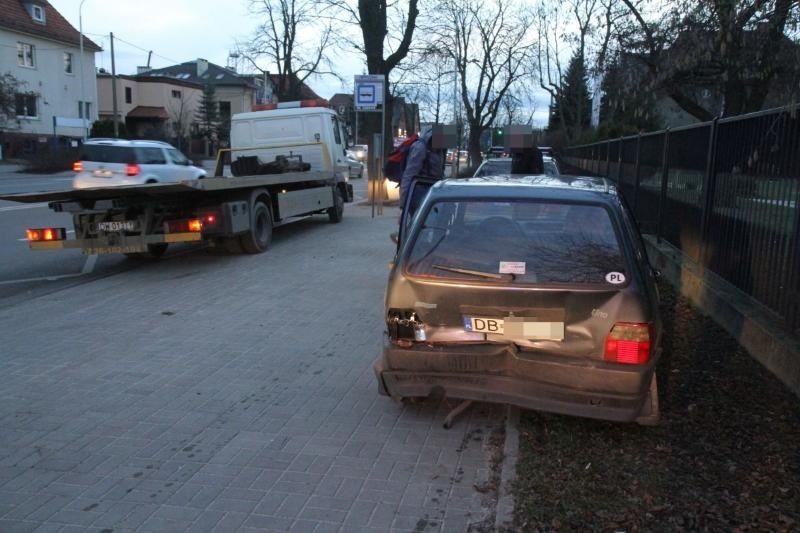 Wypadek na Wyścigowej, Wrocław, 08.02.2016