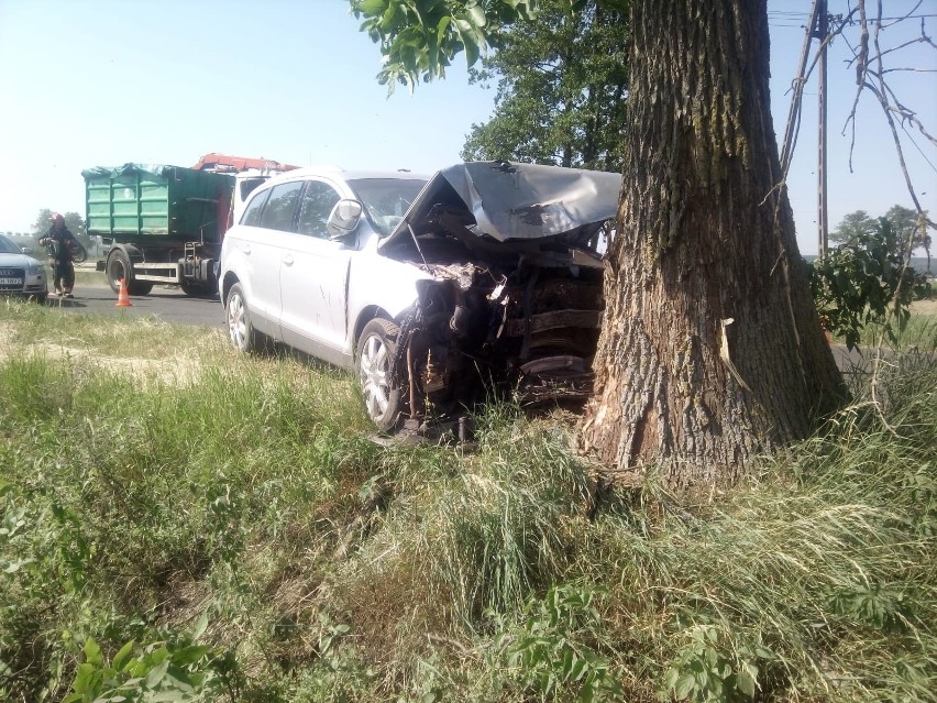 Wypadek w Brukach Unisławskich. Jedna osoba została...