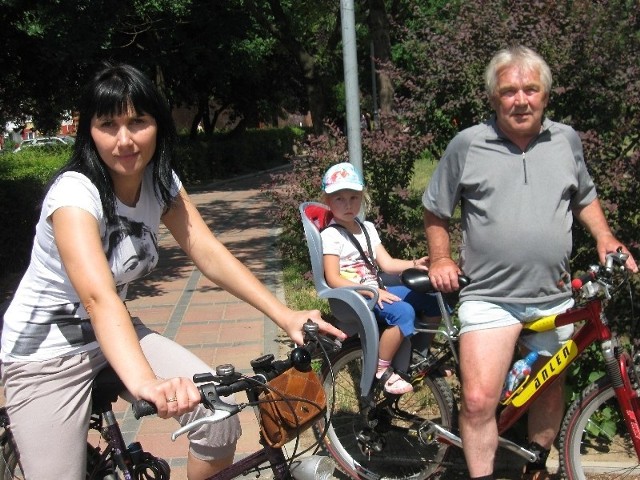 Pani Agata i pan Marian bardzo lubią jadę rowerową, ale - jak zgodnie przyznają - w mieście jest ona często utrudniona.