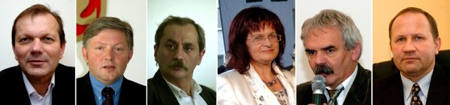 Od lewej: Tadeusz Baniak, Andrzej Czernecki, Tadeusz Górczyk, Maria Kurowska, Janusz Przetacznik i Leszek Zduński.