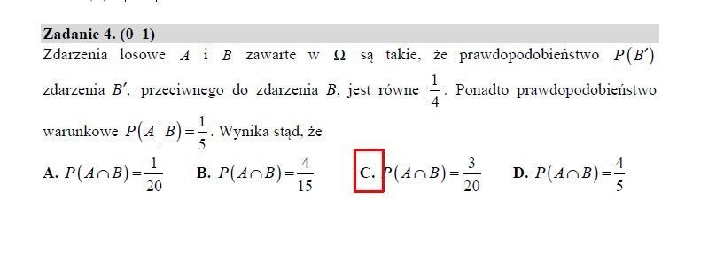 Matura 2019. Matematyka poziom rozszerzony - arkusz CKE, odpowiedzi. Matura z matematyki rozszerzonej 9.05.2019 [zadania, rozwiązania]