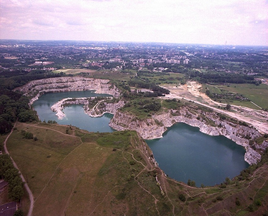 Krakowski Zakrzówek w latach 1981-2008.