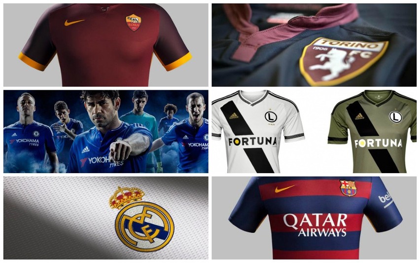 Najlepsze koszulki klubowe sezonu 2015/2016 - RANKING TOP 10