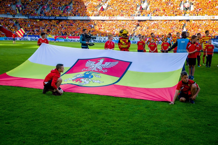 Jagiellonia Białystok - Legia Warszawa 6.05.2018. Kibice...