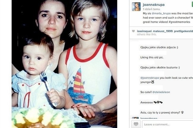 Joanna Krupa z siostrą Martą i mamą (fot. screen z...