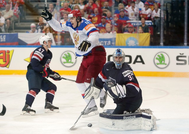 USA - Rosja TRANSMISJA ONLINE + RELACJA LIVE + STREAM W drugim półfinale mistrzostw świata elity hokejowy klasyk. Reprezentacja Rosji gra z ekipą USA.